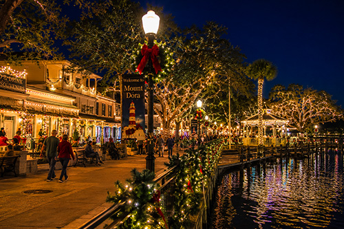 Mount Dora Christmas Walk, Christmas Parade and Lighted Boat Parade
