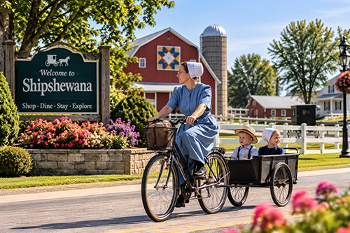 Amish of Shipshewana, Indiana